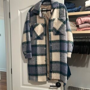 Abercrombie long shacket